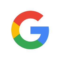 The logo for Google